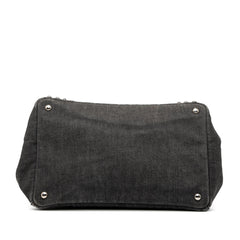 Prada Denim Canapa Bijoux Satchel