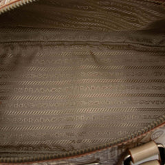 Prada Embossed Leather Handbag