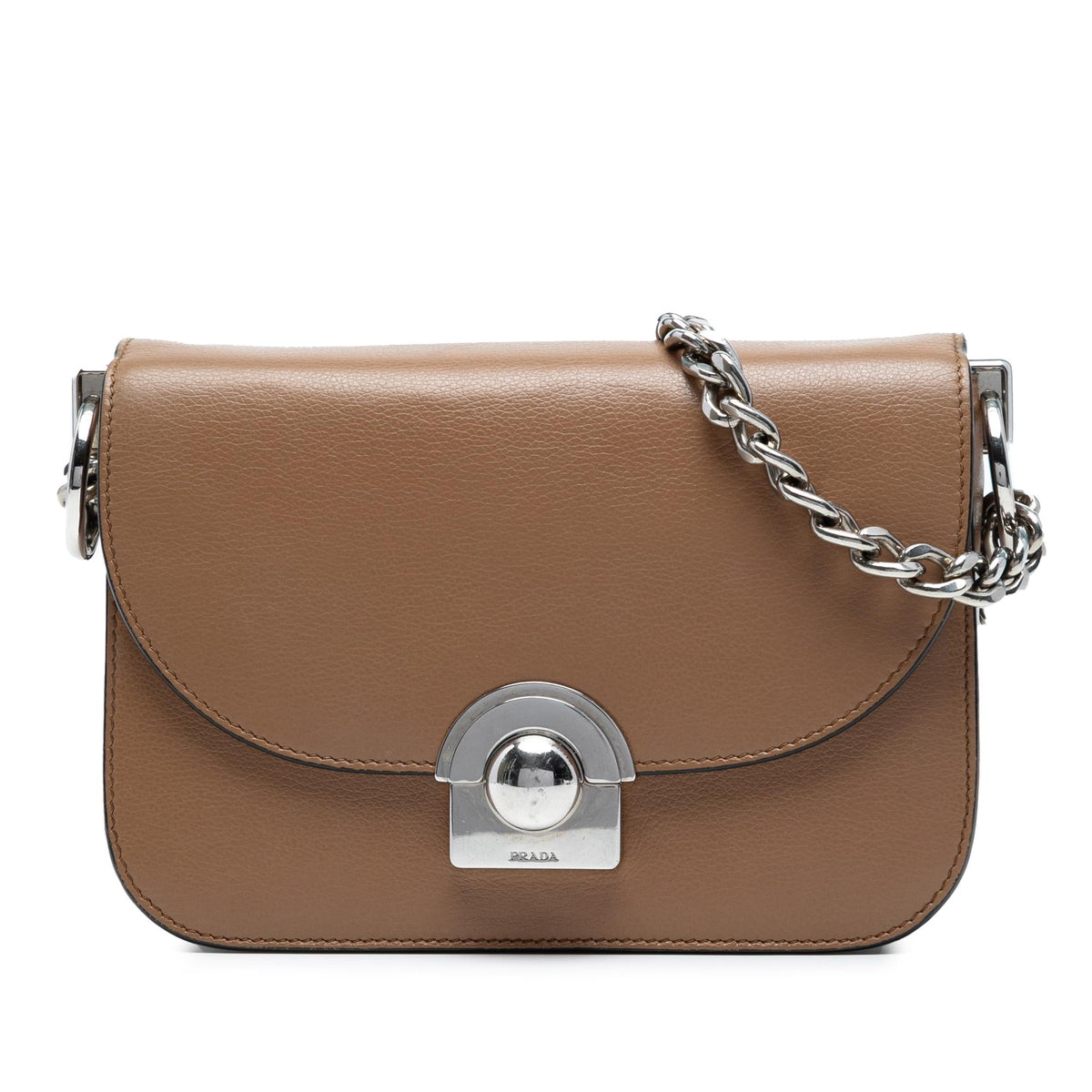 Prada Glace Calf Arcade Crossbody