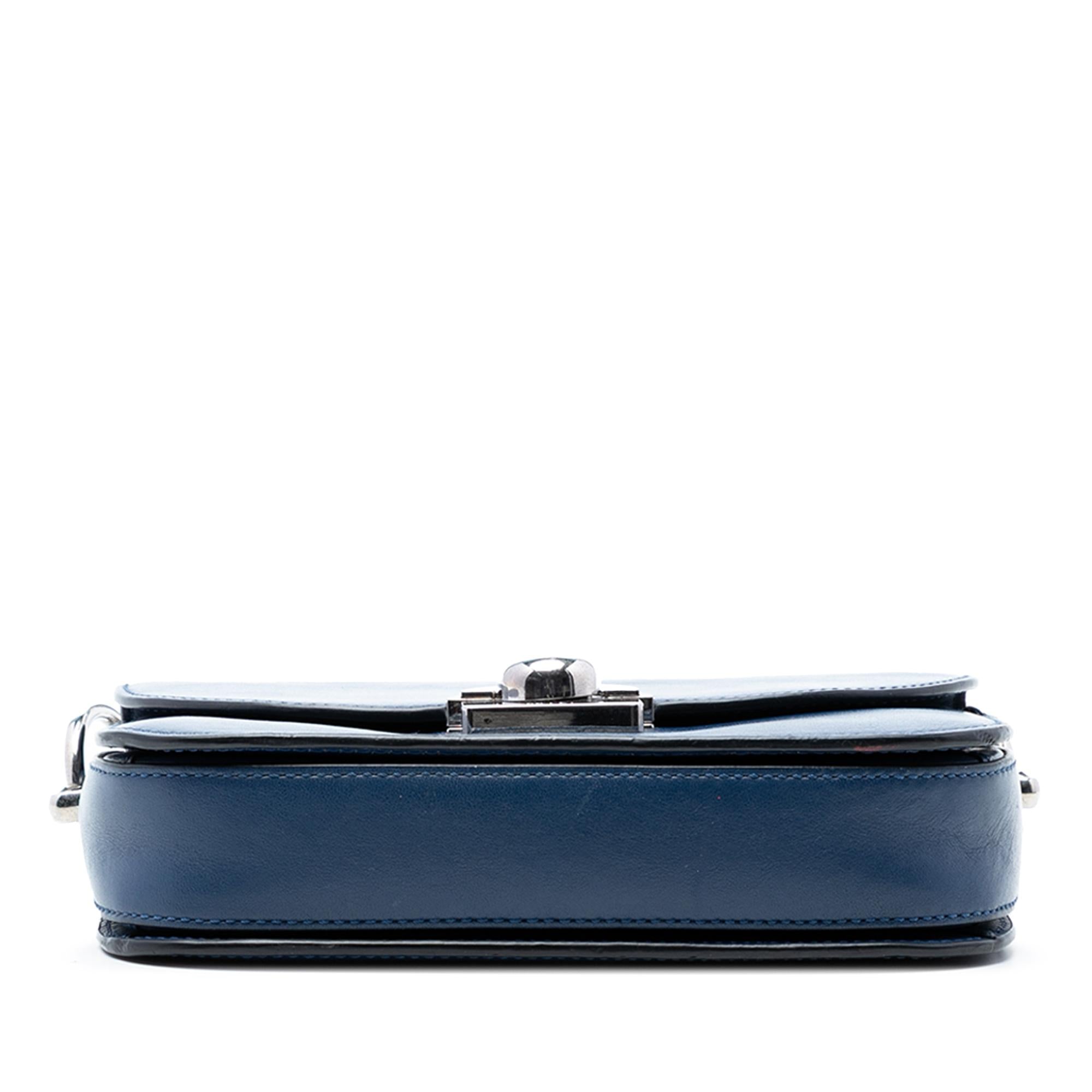 Prada Glace Calf Arcade Crossbody