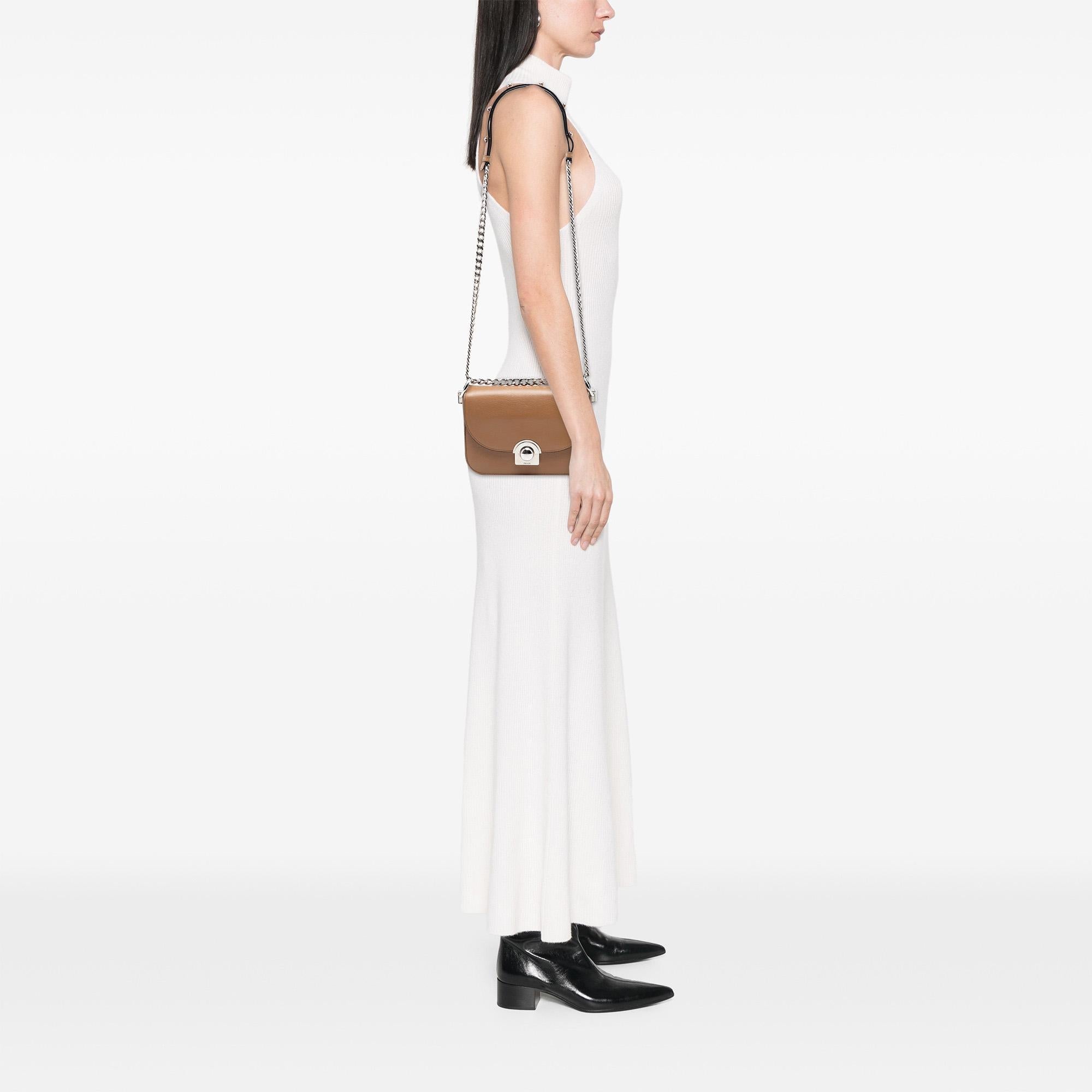 Prada Glace Calf Arcade Crossbody