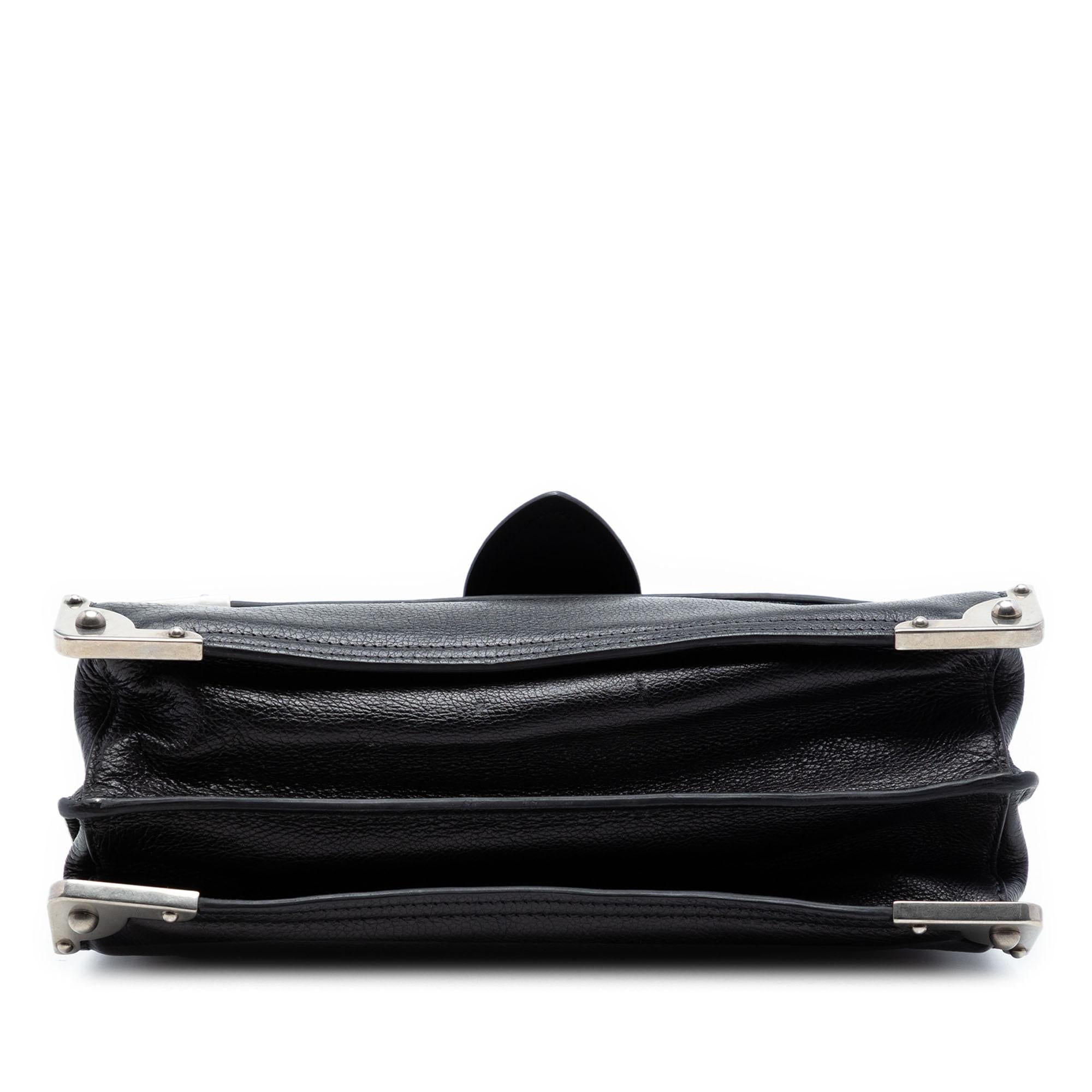 Prada Glace Calf Soft Cahier Satchel
