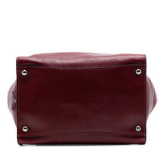 Prada Glace Calf Sound Lock Satchel