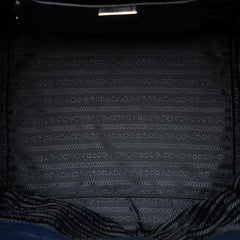 Prada Glace Calf Sound Lock Satchel