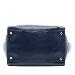 Prada Glace Calf Twin Pocket Double Handle Satchel