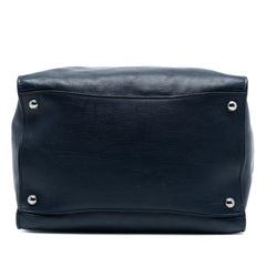 Prada Glace Calf Twin Pocket Double Handle Satchel