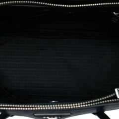 Prada Glace Calf Twin Pocket Double Handle Satchel