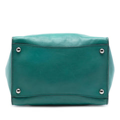 Prada Glace Calf Twin Pocket Double Handle Satchel