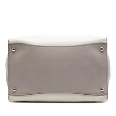 Prada Glace Calf Twin Pocket Double Handle Satchel