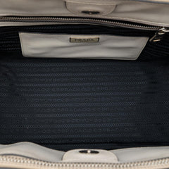 Prada Glace Calf Twin Pocket Double Handle Satchel