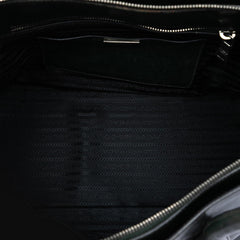 Prada Glace Calf Zip Satchel