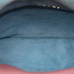 Prada Glace Calfskin Studded Etiquette Flap