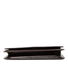 Prada Goatskin Madras Swing Chain Shoulder Bag
