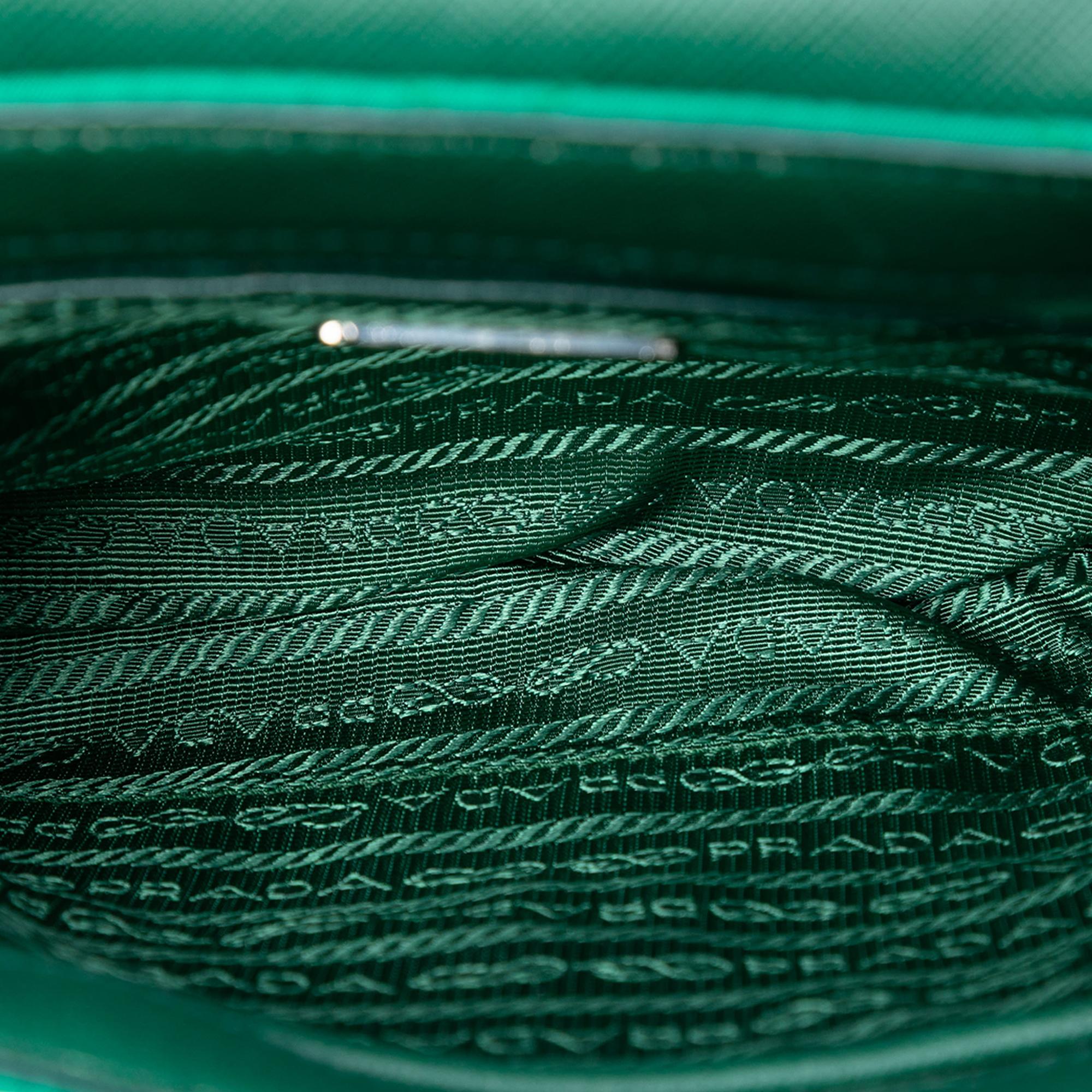Prada Impuntu Tessuto Chain Crossbody