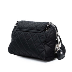 Prada Impuntu Tessuto Chain Flap Crossbody