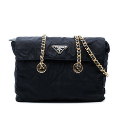 Prada Impuntu Tessuto Chain Shoulder Bag