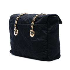Prada Impuntu Tessuto Chain Shoulder Bag