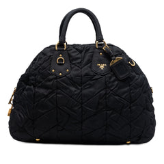Prada Impuntu Tessuto Satchel