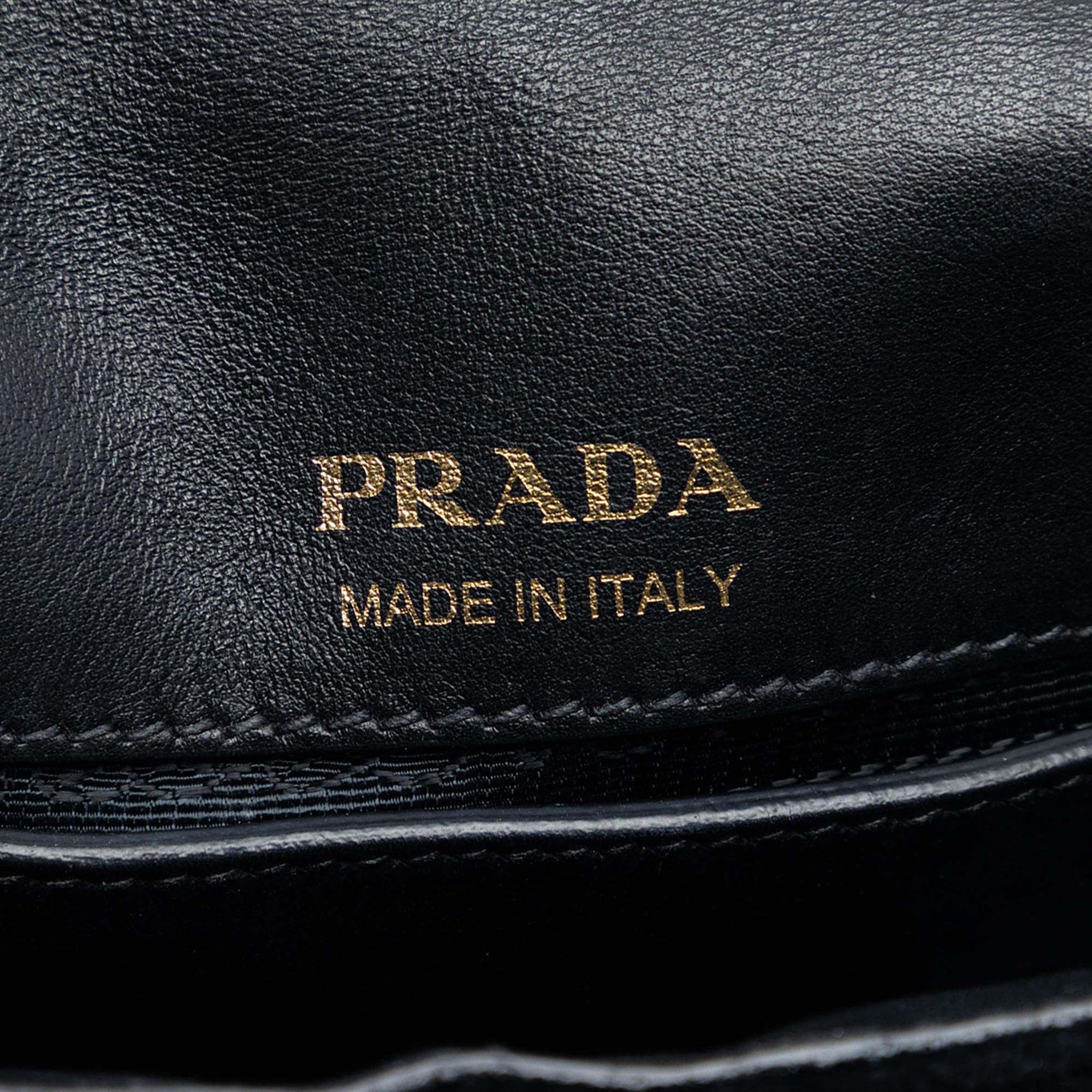 Prada Impuntu Velluto Corsaire Crossbody
