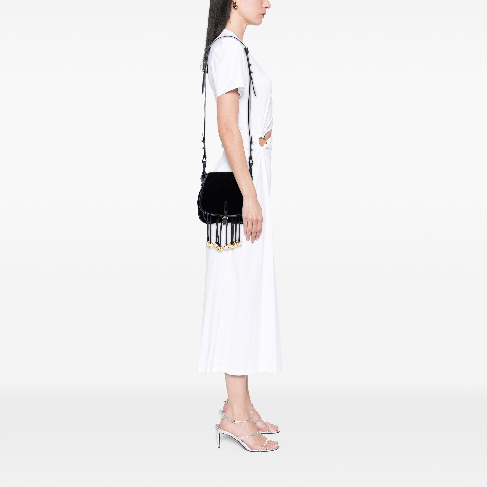 Prada Impuntu Velluto Corsaire Crossbody