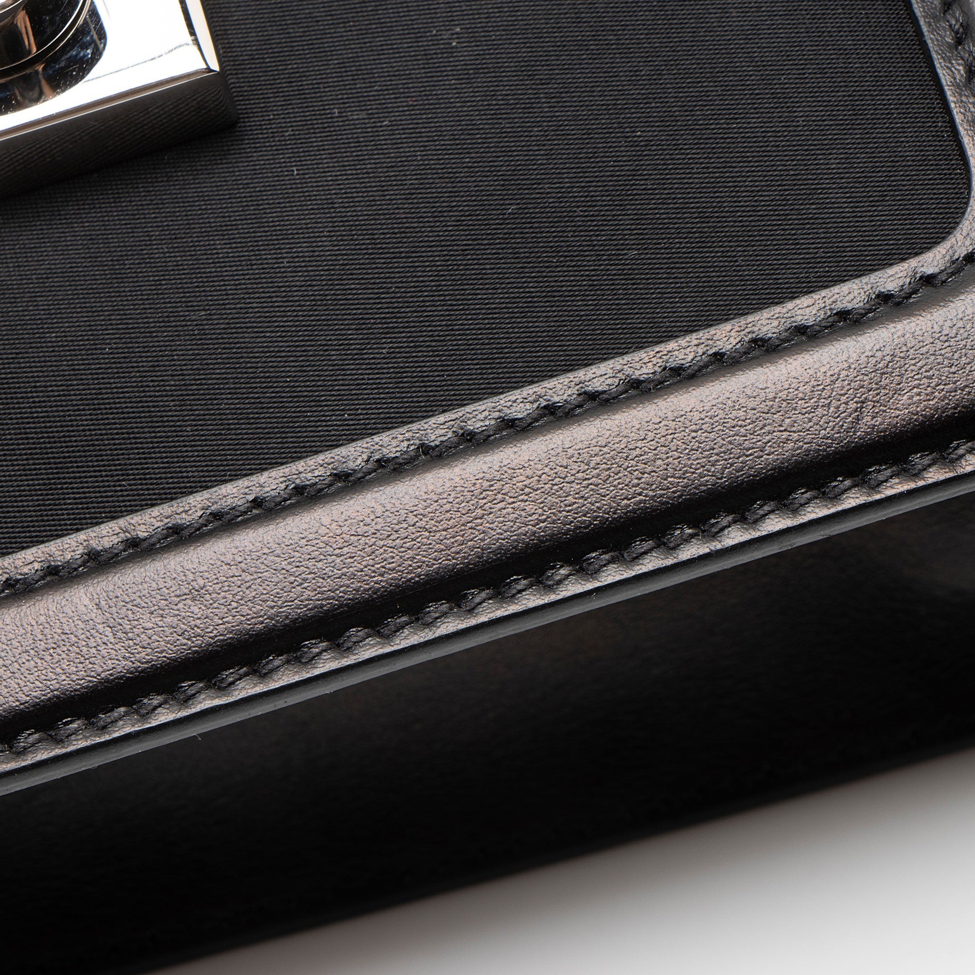 Prada Jacquard Logo Flap Lock Crossbody