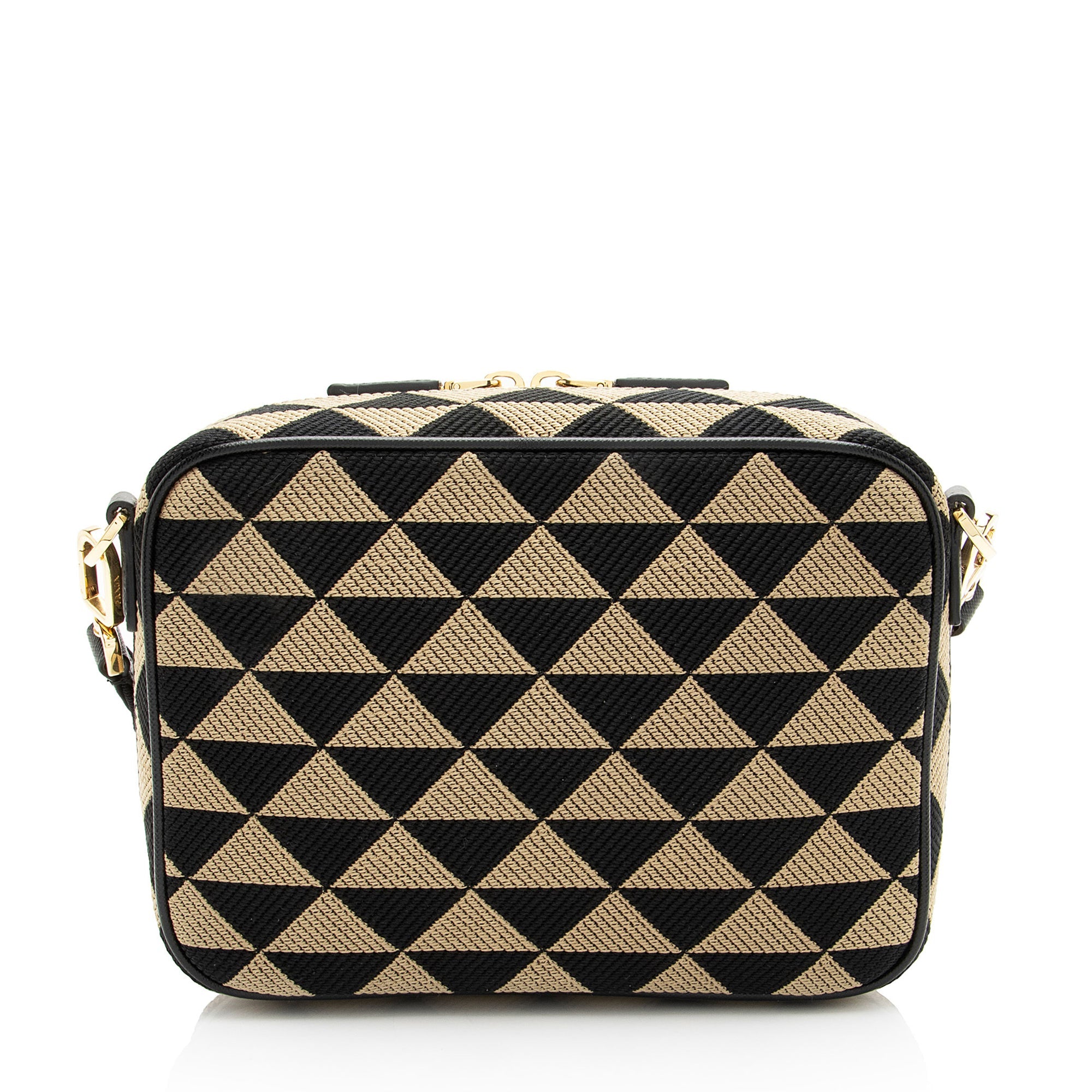 Prada Jacquard Symbole Camera Bag