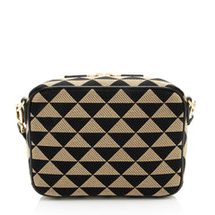 Prada Jacquard Symbole Camera Bag