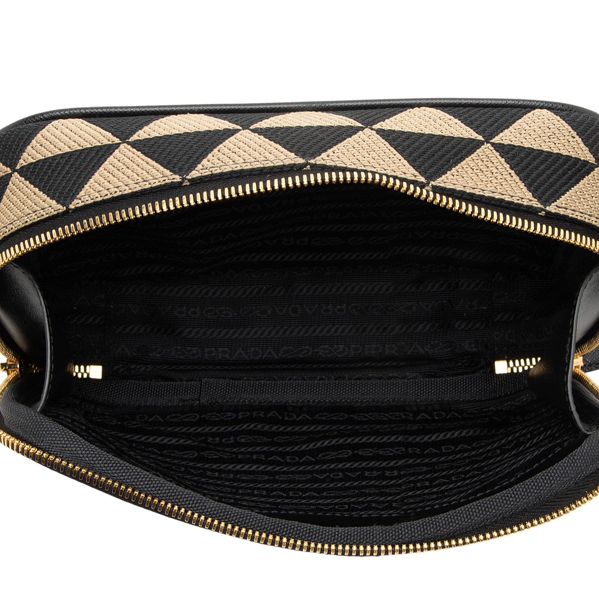 Prada Jacquard Symbole Camera Bag