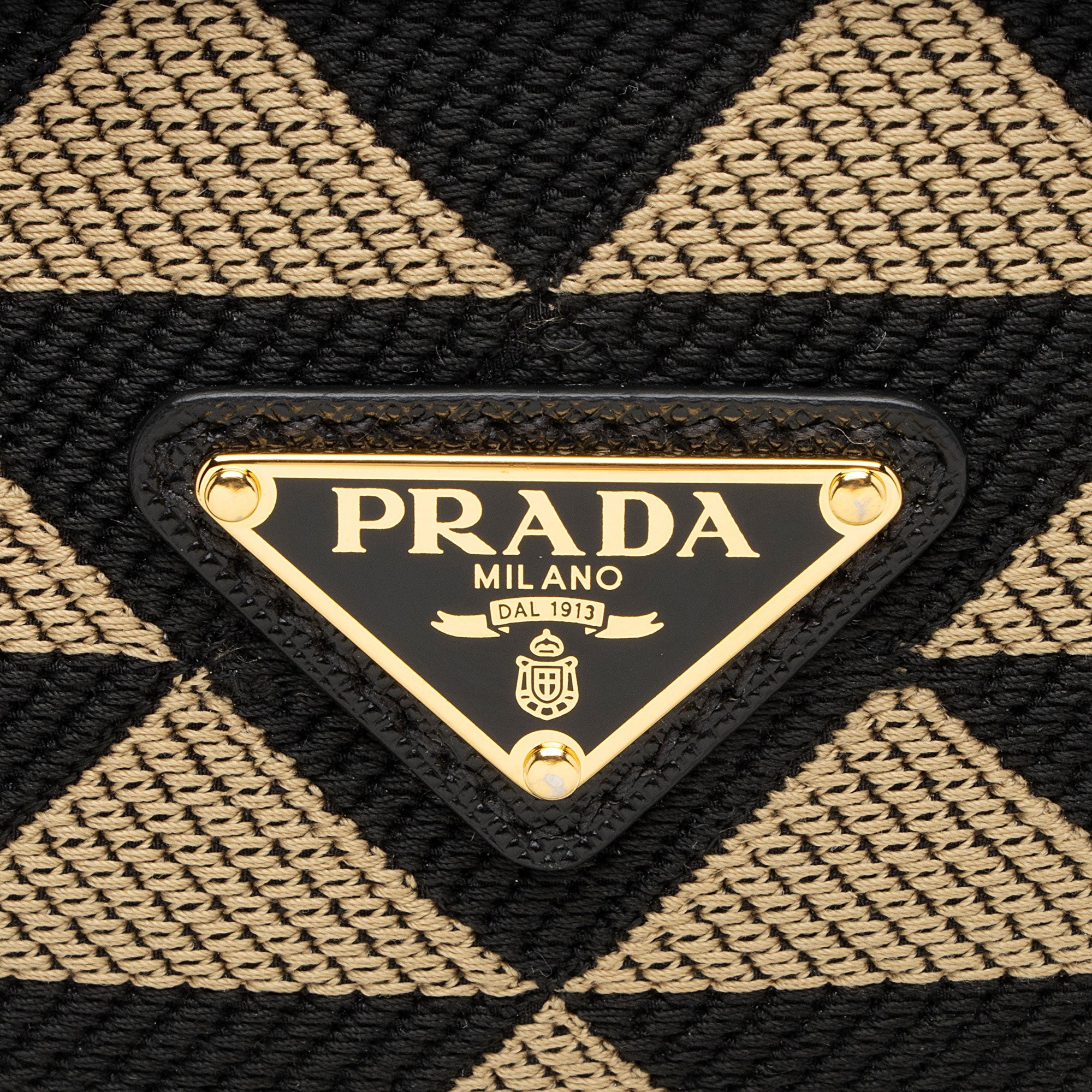 Prada Jacquard Symbole Camera Bag