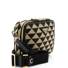 Prada Jacquard Symbole Camera Bag