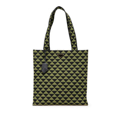 Prada Jacquard Triangolo Symbole Shopping Tote