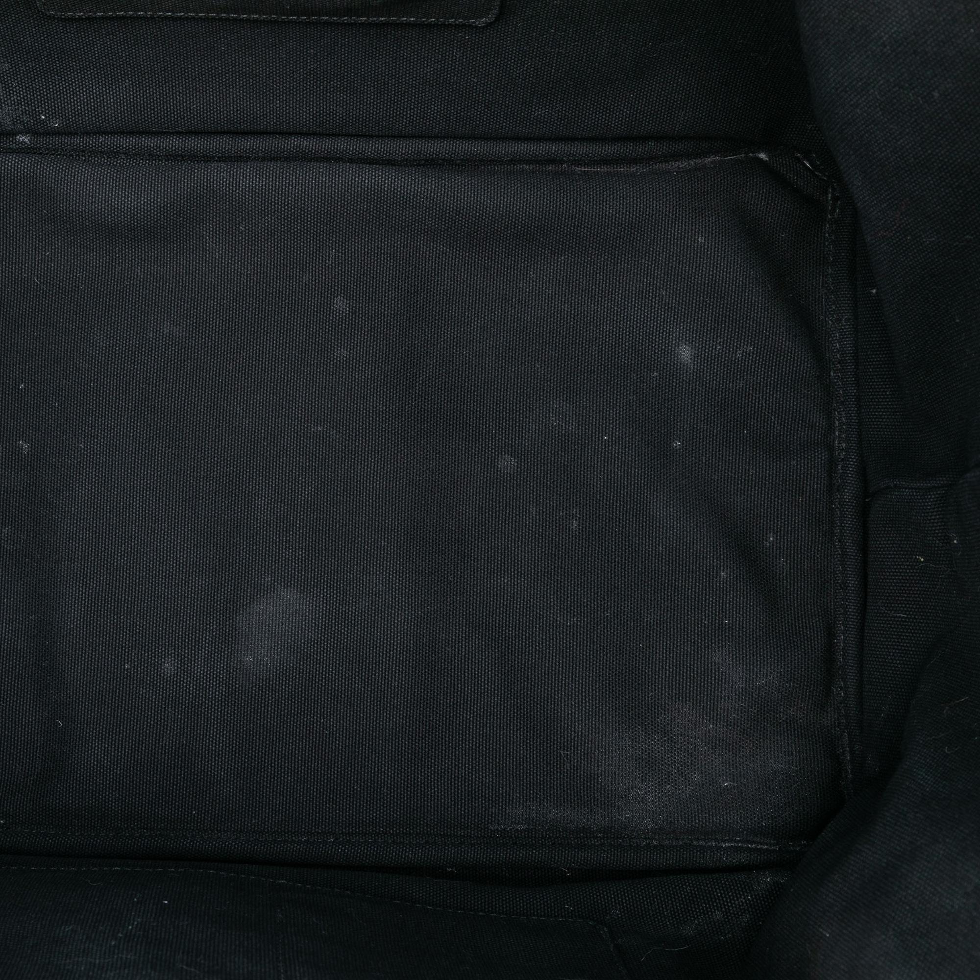 Prada Large Canvas Canapa Bijoux Satchel