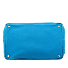 Prada Large Canvas Canapa Logo Satchel