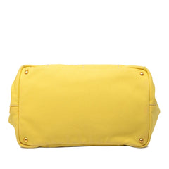Prada Large Canvas Canapa Logo Satchel