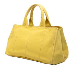 Prada Large Canvas Canapa Logo Satchel