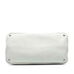 Prada Large City Calf Double Satchel