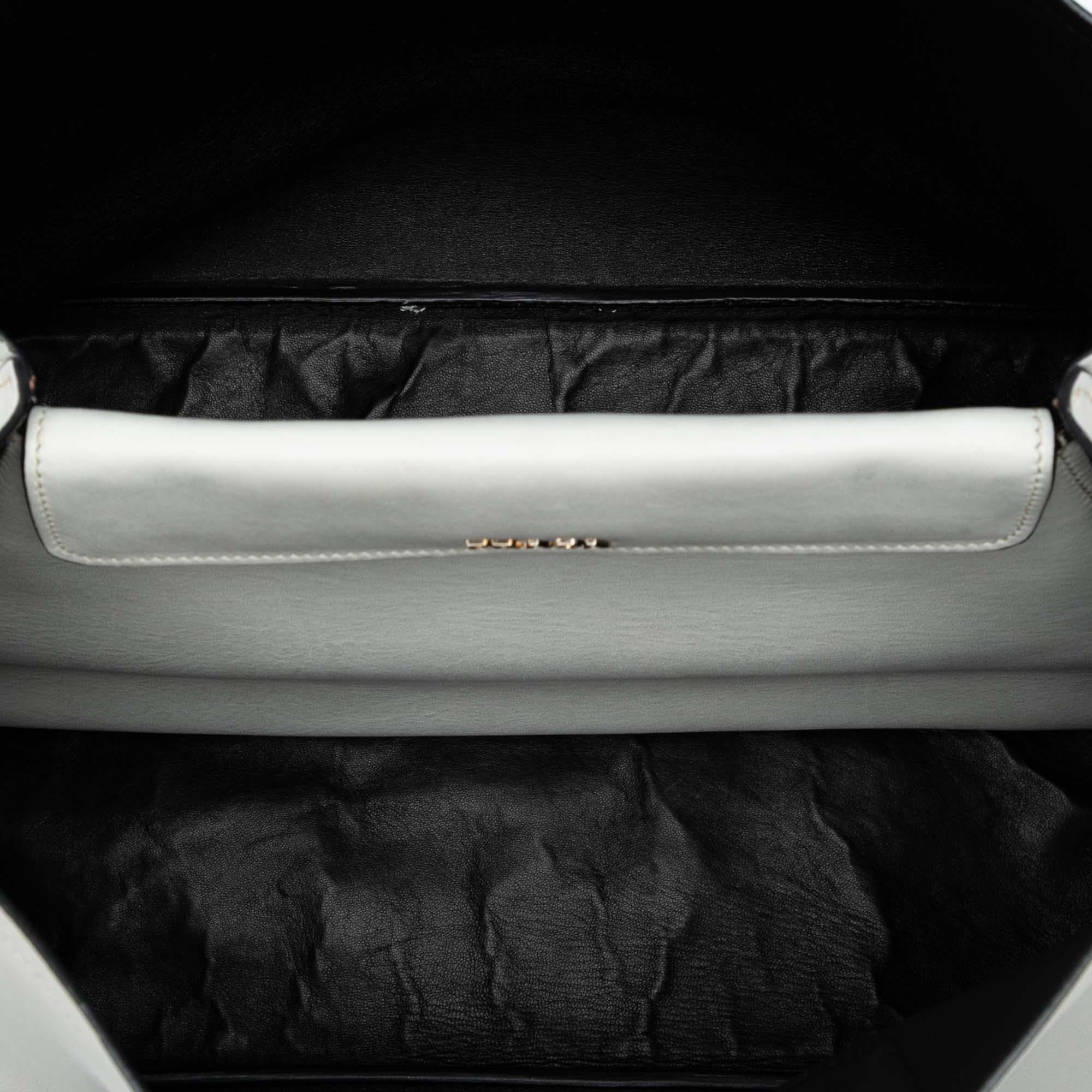 Prada Large City Calf Double Satchel