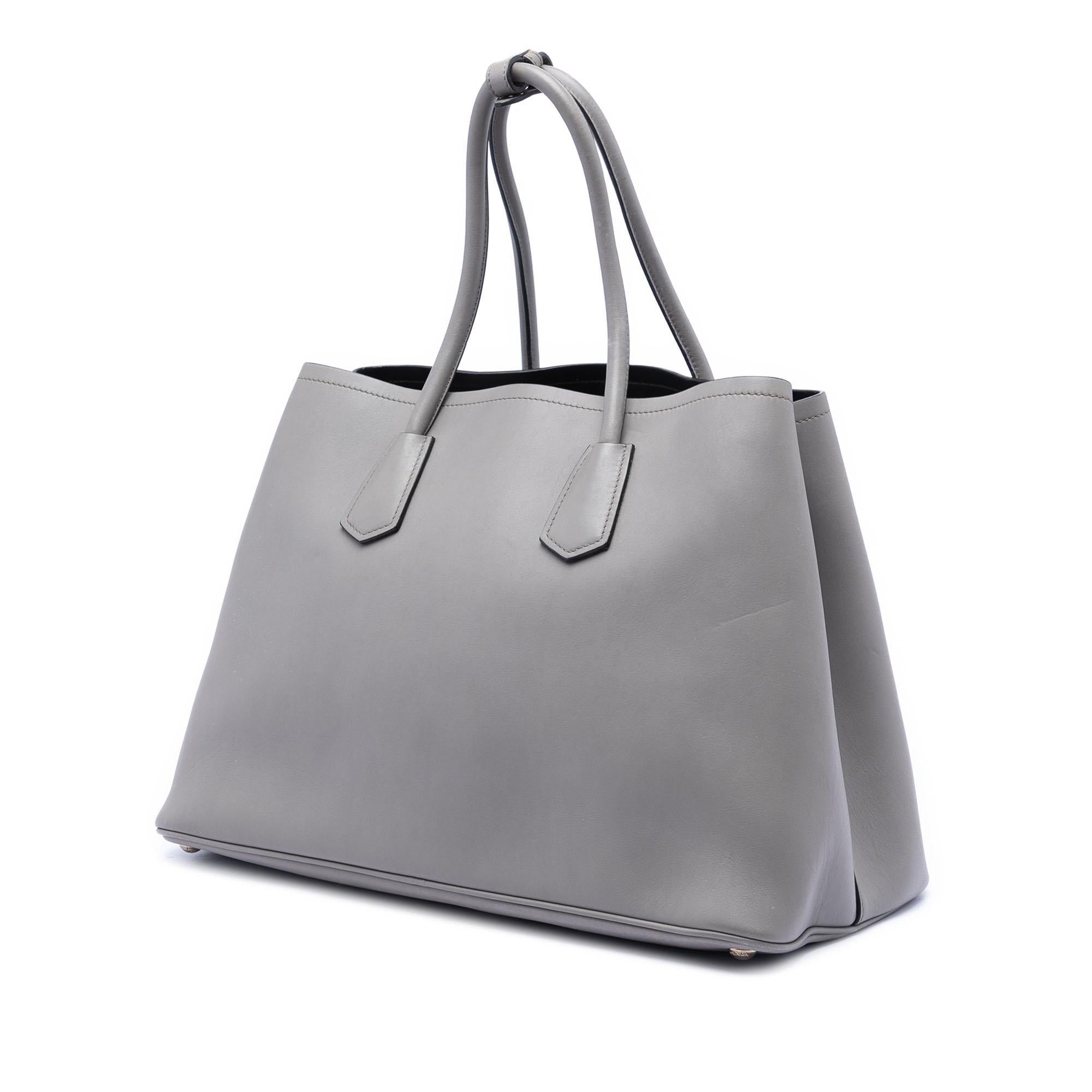 Prada Large City Calf Double Satchel