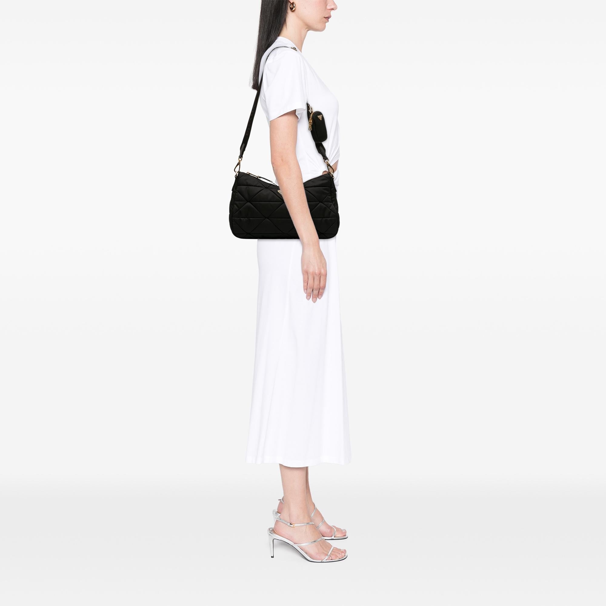 Prada Large Padded Re Nylon Crossbody