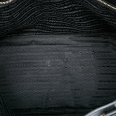 Prada Large Perforated Saffiano Lux Galleria Zip Tote
