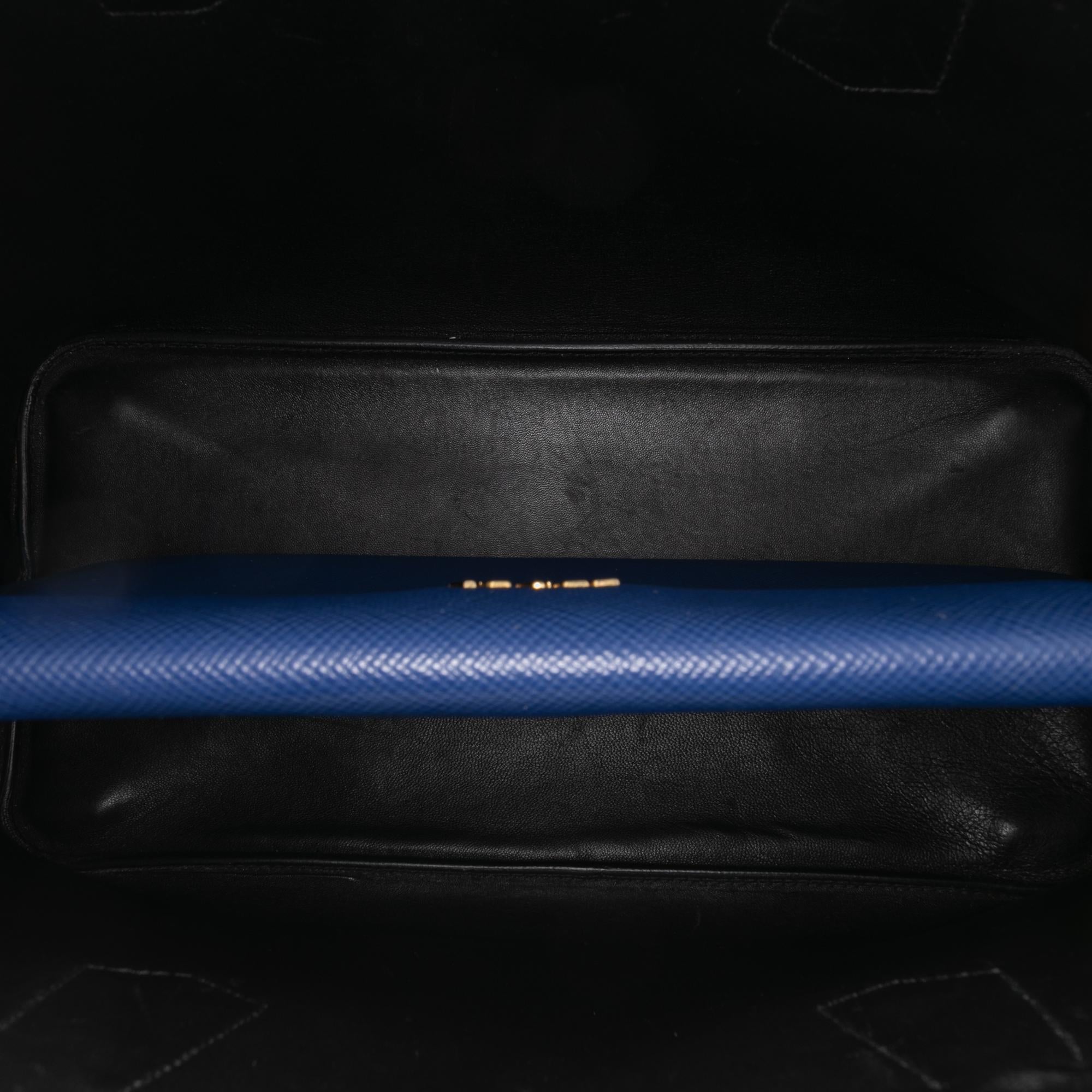 Prada Large Saffiano Cuir Double Satchel