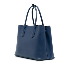 Prada Large Saffiano Cuir Double Satchel