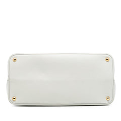 Prada Large Saffiano Cuir Double Satchel