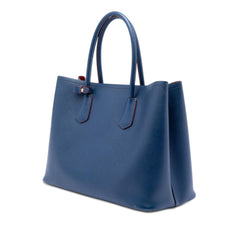 Prada Large Saffiano Cuir Double Satchel