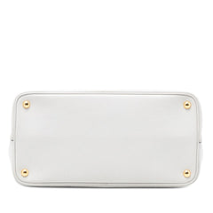 Prada Large Saffiano Cuir Double Satchel