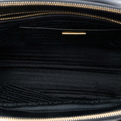 Prada Large Saffiano Lux Galleria Double Zip Satchel