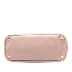 Prada Large Saffiano Lux Galleria Double Zip Satchel