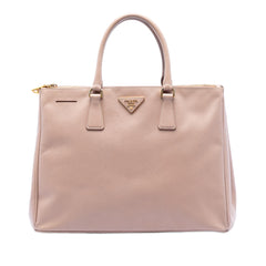 Prada Large Saffiano Lux Galleria Double Zip Satchel