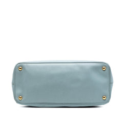 Prada Large Saffiano Lux Galleria Double Zip Satchel