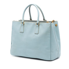 Prada Large Saffiano Lux Galleria Double Zip Satchel